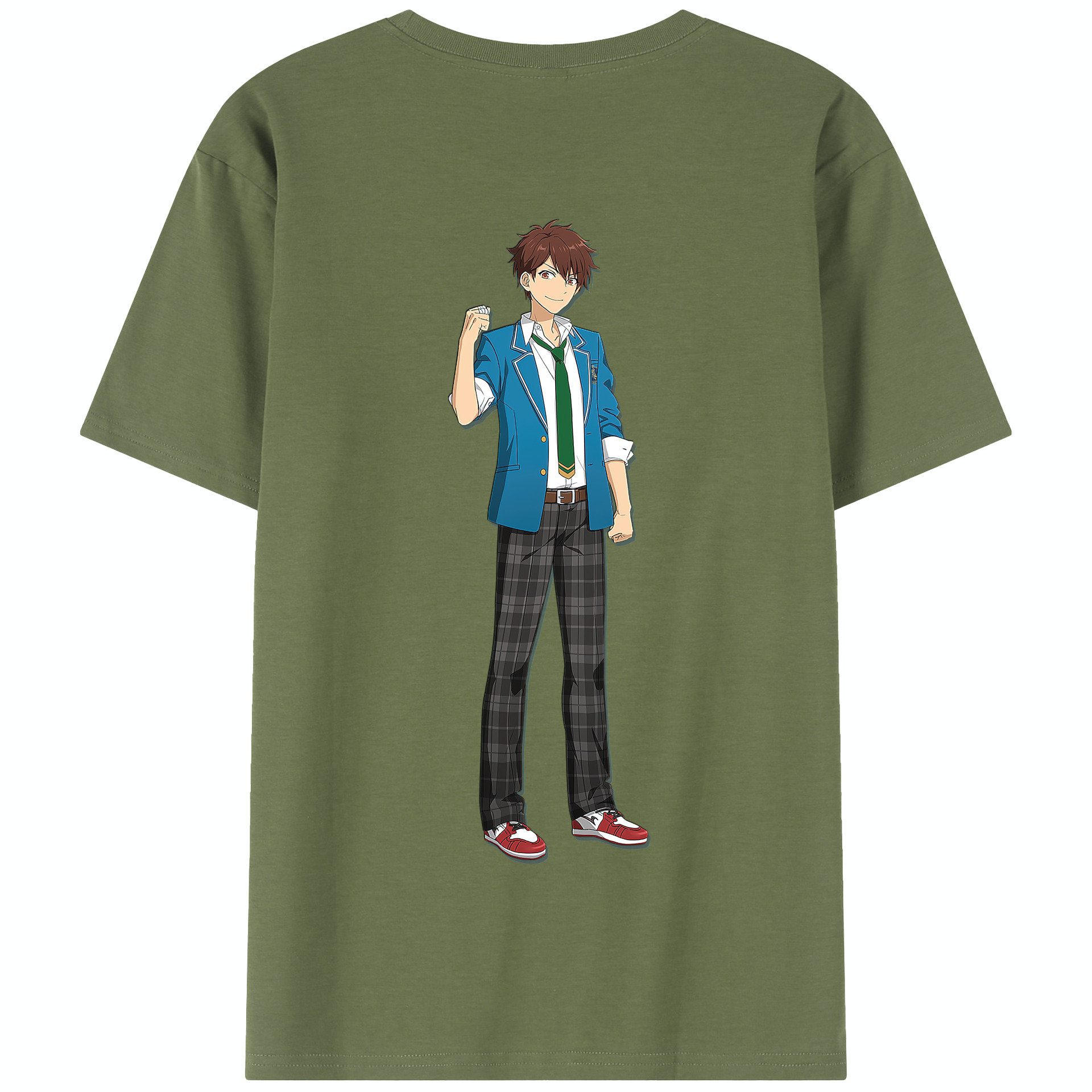 （画像用） あんさんぶるスターズ! Ensemble Stars 綿100％半袖Tシャツ（背面プリント）